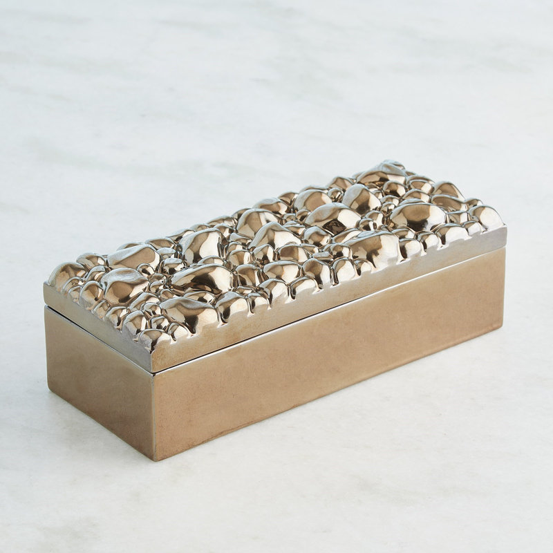 Galets rectangulaires - bronze