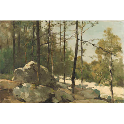 "Morning Light" sur toile par impression à lettres et doublée