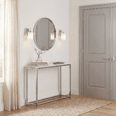 Volkward 1-Light Wall Sconce in Chrome