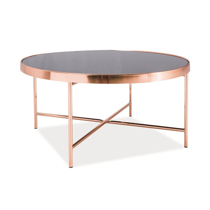 Whitnash Four Leg Coffee Table, Copper