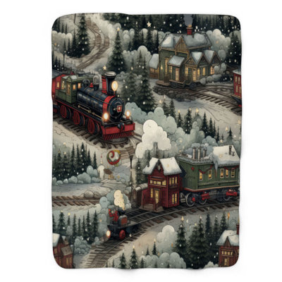 Winter Express - Couverture de qualité supérieure 1 pièce
