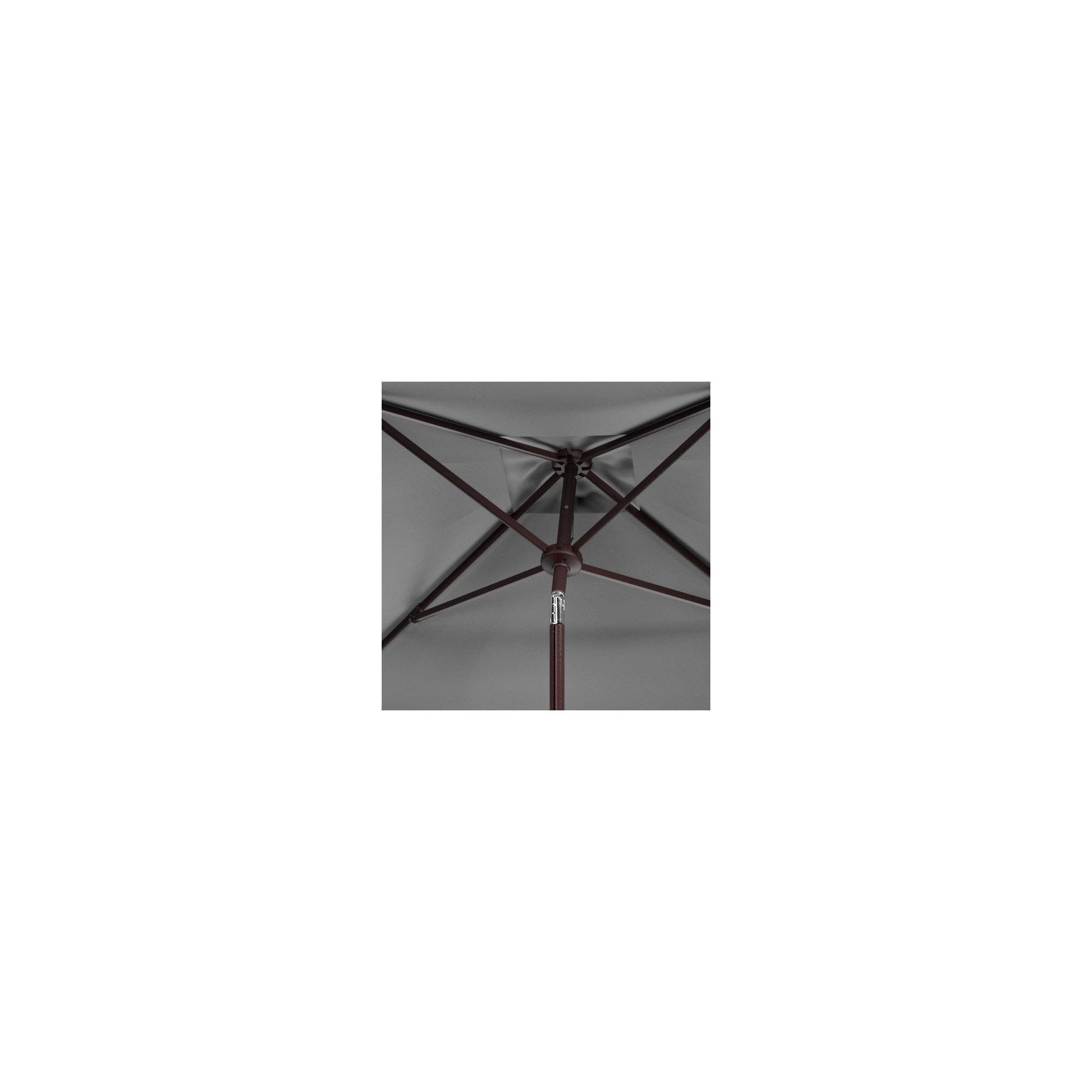 Bourbana 90'' Outdoor Umbrella, Gray