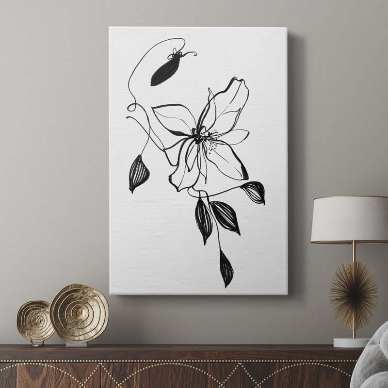 Wild Clematis I - galerie sur mesure, H 12 po x l 8 po