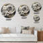 Horloge murale blanche-660821791