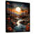 Black Floater Framed