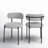 Sherwood Solid Back Boucle Side Chair-94632463-71007079