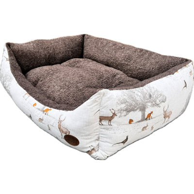 Peru Animal Print Polyester Pet Bed