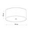 Daisy-Mai Semi Flush Mount-1401412421-1401412420