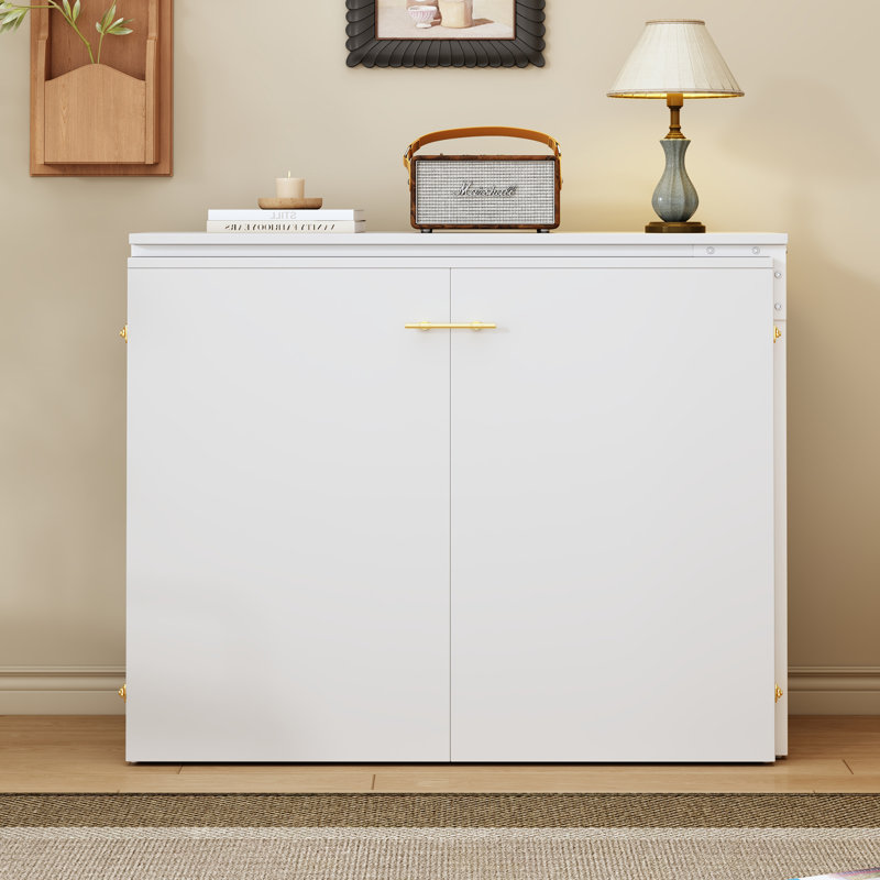 Murphy Bed, 90 x 200 cm, White