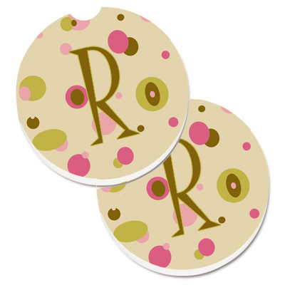 Sous-verre Initiale Monogram