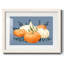 Autumn Orange & Blues II, reproduction d'art encadrée-752663772-752663745