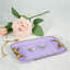 Plateau à bijoux mauve