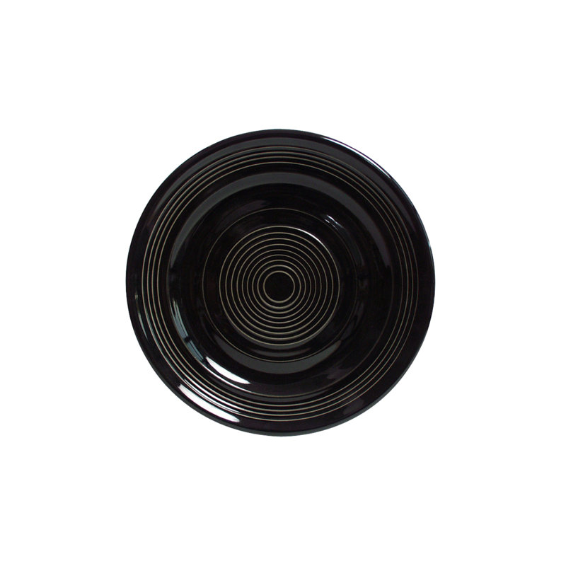 Concentrix Appetizer Plate, Black