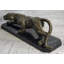 Statue de panthère hargale hargneuse en bronze