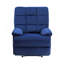 Fauteuil inclinable en velours-1970874506
