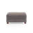 Ermia Modern Upholstered Faux Fur Square Ottoman-111687808