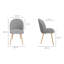 Chaise d'appoint rembourrée en bois massif Loeda-2053406197-2053406196
