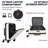 Luggage,With Front Opening,TSA Approved Lock,Hardshell Suitcase,White