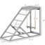 Accessoires pour poulailler - poule grise