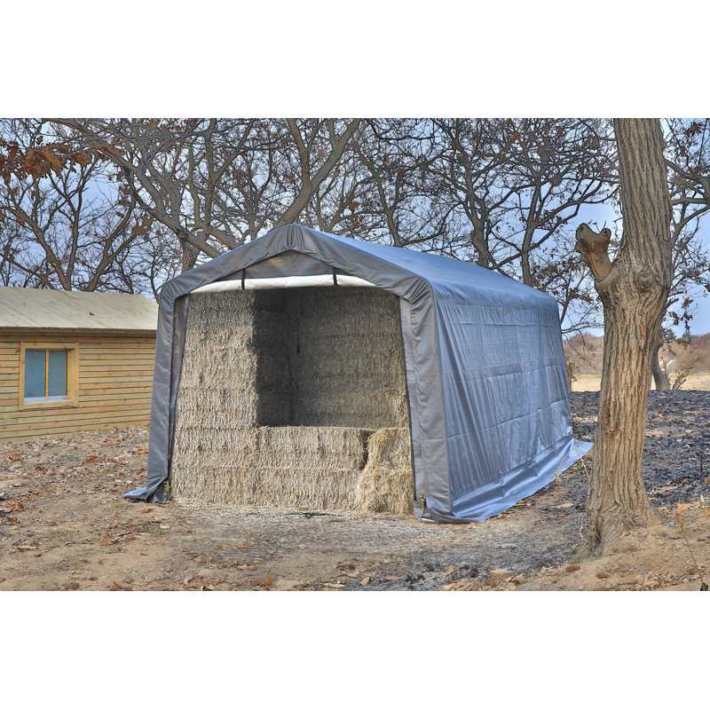 Garage l 10 pi x P 20 pi, Gris