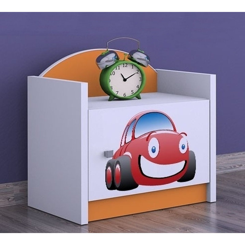 Maxim Nightstand, Orange