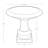 Connerton Concrete Pedestal Birdbath-1734843131