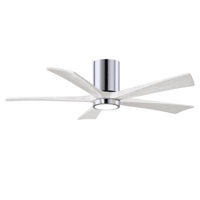 Ventilateur de plafond à 5 pales DEL avec ensemble d'éclairage inclus Irene