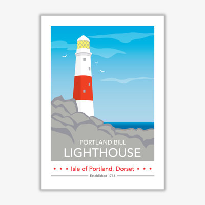 Portland Bill Day Ribba - Print