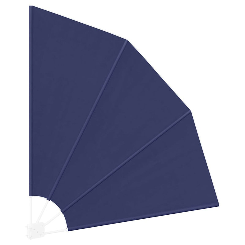 New Patio Balcony Side Awning Collapsible Garden Multi Sizes Multi Colours, 140cm H x 140cm W x 140cm D, Navy Blue