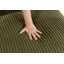 Canapé modulaire en L compressé modulaire en L recouvert de velours côtelé rembourré avec dossier sans repose-pieds, trois coussins et deux coussins lombaires, coussins de siège amovibles-359958998