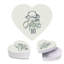 Coffret cadeau en forme de cœur avec couvercle, Happy Heart's Day