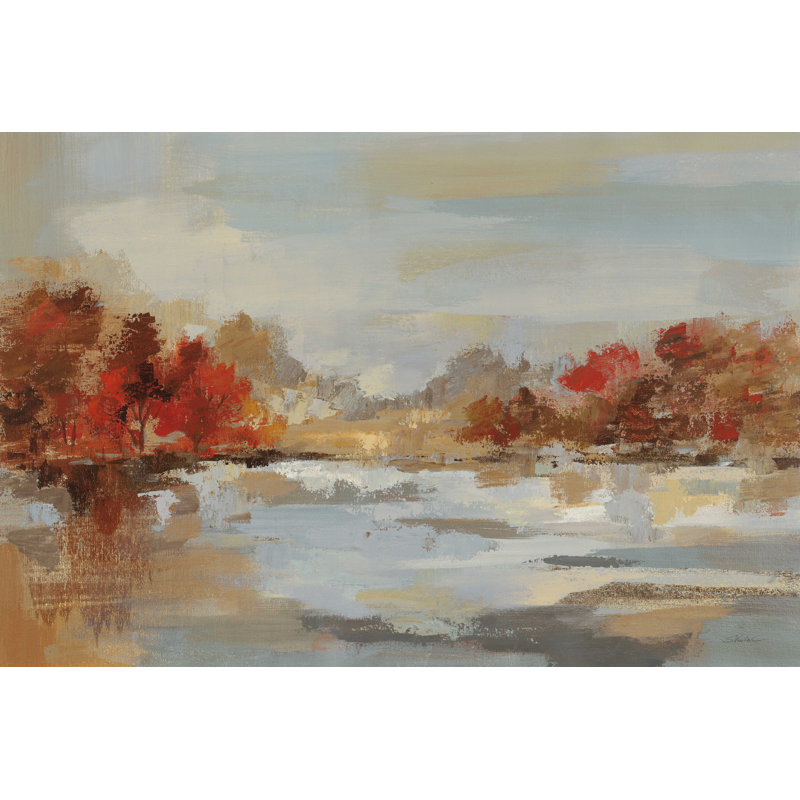 Reminiscence de la fin de l'automne, H 32 po x l 48 po x P 1,25 po