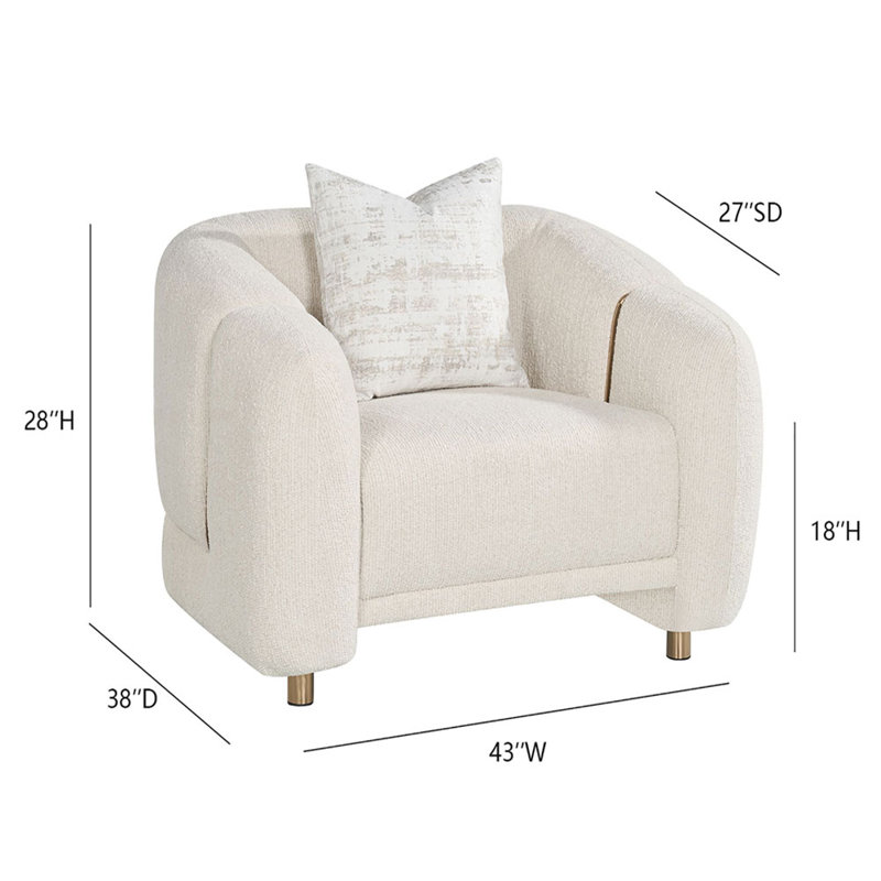 Chaise rembourrée Soren