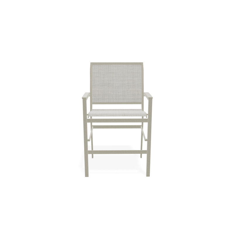 Chaise de café empilable en aluminium Bazza, Tempête, Diacre