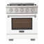 30 in. 4.2 cu. ft. Natural Gas Range and Convection Oven in Light Blue with True Simmer Burners-1953421734-1953421401