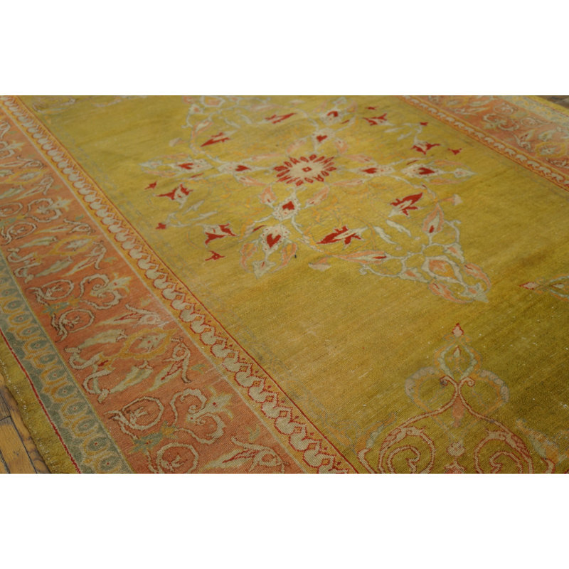 Handmade Wool Floral and Oriental Area Rug