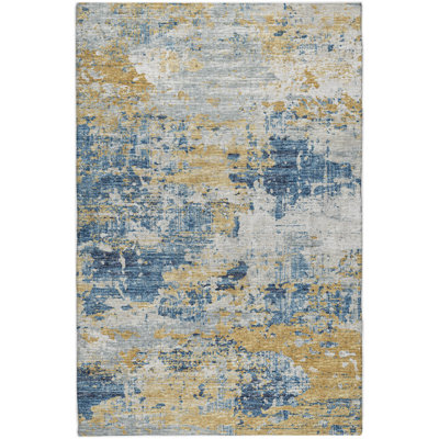 Premium Machine Washable Dream Shag ADS69 Soft Abstract Rug