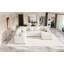 Divan-lit modulaire avec canapé-lit de rangement de 112,2 po avec repose-pieds, trois coussins et dispositifs de chargement pour le salon-656642327