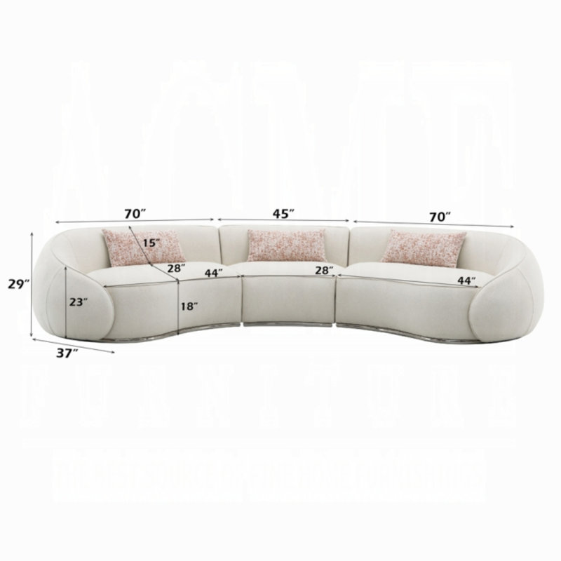 Sahara Sectional Sofa W/ottoman