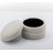 Round Upholstered Velvet Ottoman
