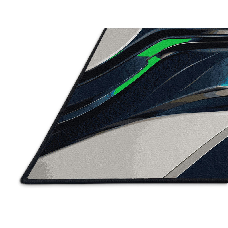 Pulsar Drift Rug, Rectangle 4' x 6'