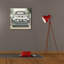 Toile épique Graffiti «Beautiful Country 3 Grey White Sq» par James Wiens, 26 po x 26 po-2088435566