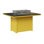 Donoma Rectangular Dining Fire Pit Table