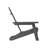 Ayleah Commercial Grade All-Weather Adirondack Chair with Swiveling Cupholder-1178522246