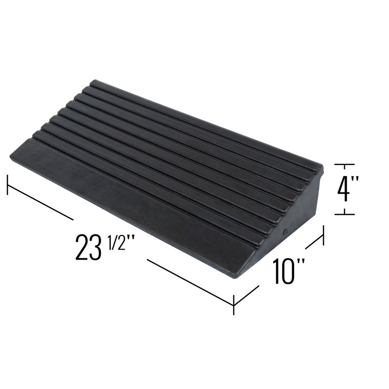 Heavy Duty 5 Ton Portable Modular Rubber Curb Dolly Ramp