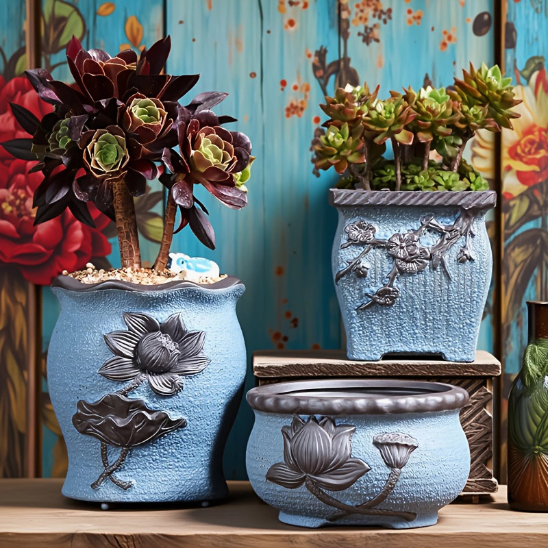 3pcs Small Pots
