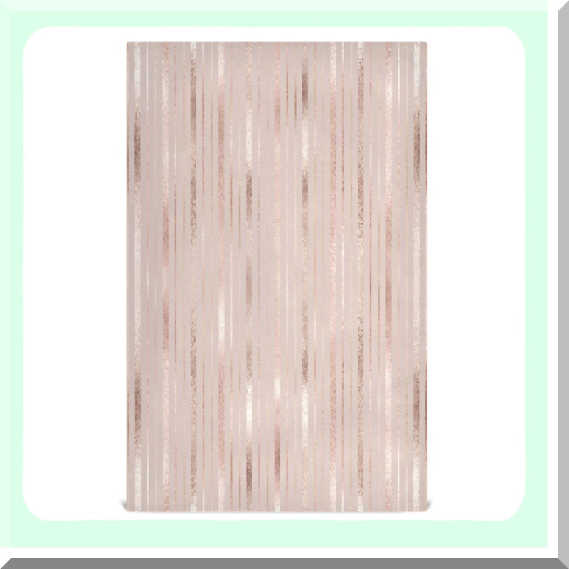 Rose Gold Luxe Microfiber Kitchen Towels - Set of 4, Premium Absorbent Hand & Bar Towels with Hanging Loop