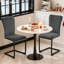 Culain Modern Velvet/Suede Upholstered Cantilever Dining Chair-841117032-870999595