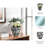 Brayden Studio® Havre Small Grey Glass Vase-106599718