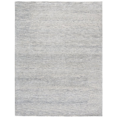 Missouri Ebony Hand Tufted Wool Abstract Rug